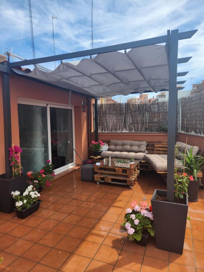 Отель Estudio Con Terraza Бадалона Экстерьер фото